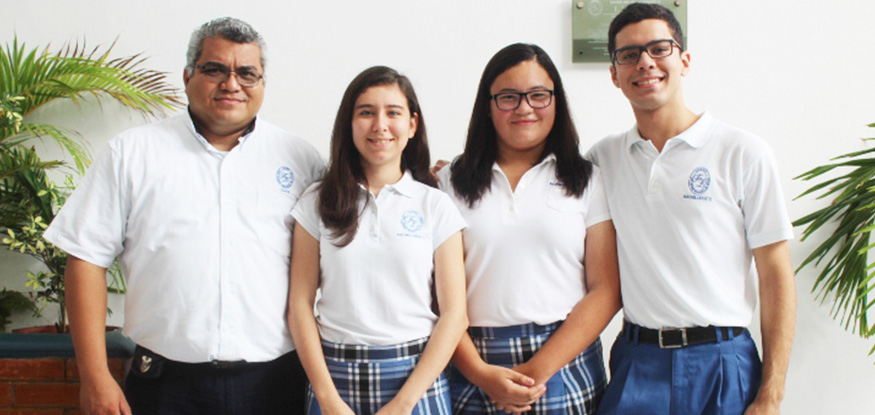 Equipo de matemáticas del Colegio Lizardi, Veracruz.